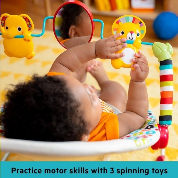 Bright Starts Playful Pinwheels Bouncer - Picture 4 of 10